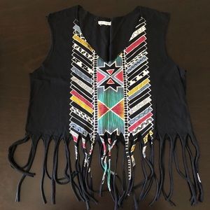 Urban Outfitters Fringe Top